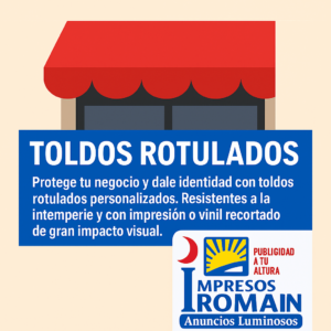 toldos rotulados